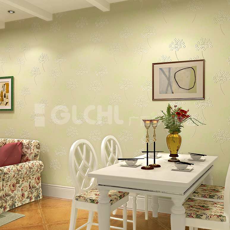 田園風(fēng)格手工墻紙餐廳 田園風(fēng)格手工墻紙餐廳